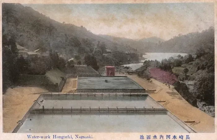 Framed Print : Water Treatment Facility, Hongochi, Nagasaki City, Japan Framed Print : Water Treatment Facility, Hongochi, Nagasaki City, Japan