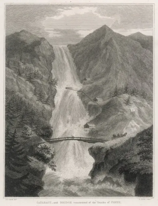 Framed Print : Waterfall at Kringlendal, Norway Framed Print : Waterfall at Kringlendal, Norway
