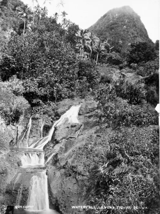Framed Print : Waterfall, Levuka, Fiji Islands Framed Print : Waterfall, Levuka, Fiji Islands