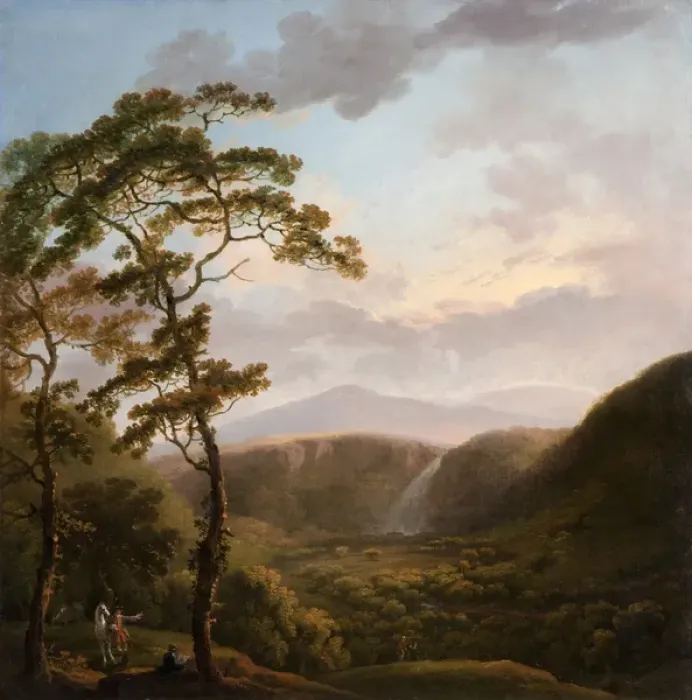 Framed Print : The Waterfall at Powerscourt Framed Print : The Waterfall at Powerscourt
