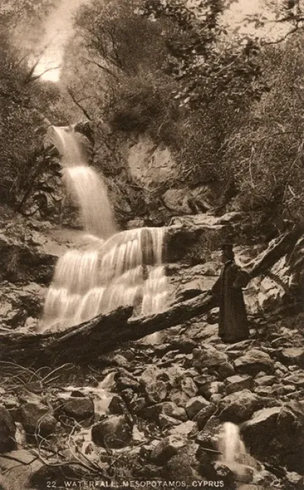 Framed Print : Waterfalls at Mesopotamos, Cyprus Framed Print : Waterfalls at Mesopotamos, Cyprus