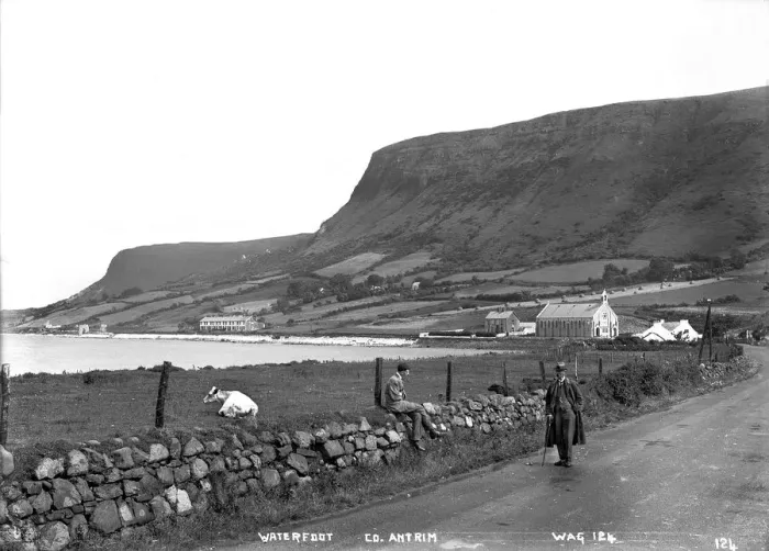 Framed Print : Waterfoot, Co Antrim Framed Print : Waterfoot, Co Antrim
