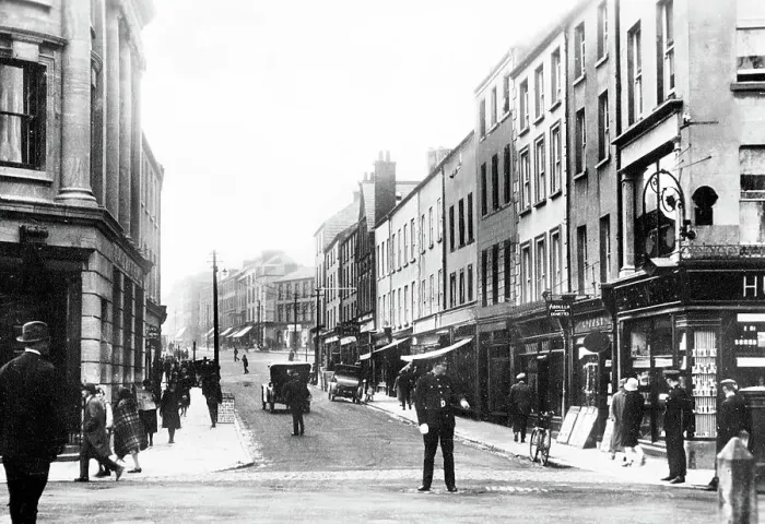 Framed Print : Waterford Barronstrand Street probably 1920s Framed Print : Waterford Barronstrand Street probably 1920s