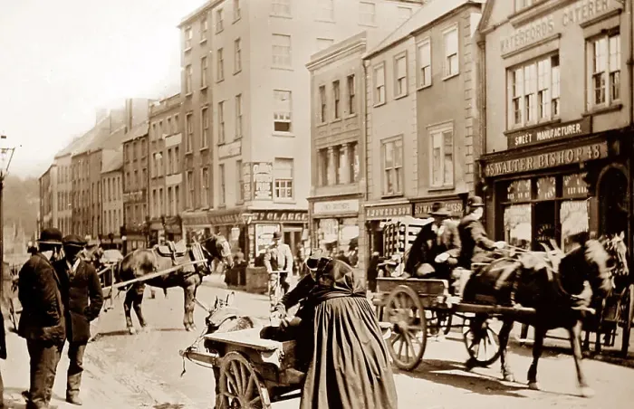 Framed Print : Waterford, Ireland, early 190ss Framed Print : Waterford, Ireland, early 190ss