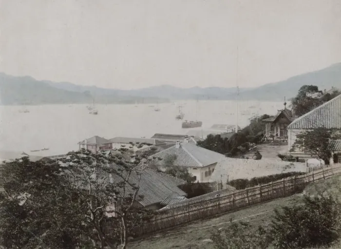 Framed Print : Waterfront at Oura, Nagasaki Framed Print : Waterfront at Oura, Nagasaki