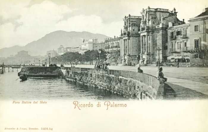 Framed Print : Waterfront - Palermo, Sicily, Italy Framed Print : Waterfront - Palermo, Sicily, Italy