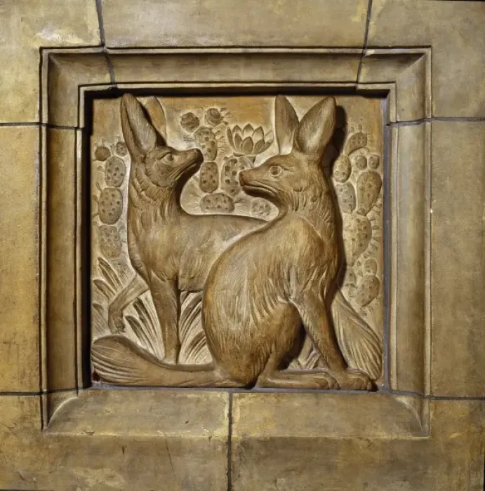 Framed Print : Detail from the Waterhouse Building at the Natural History M Framed Print : Detail from the Waterhouse Building at the Natural History M