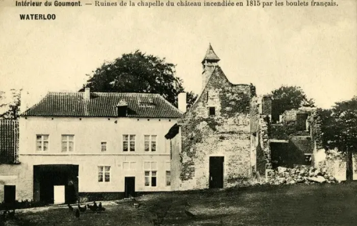 Framed Print : Waterloo, Belgium - Hougoumont farmhouse Framed Print : Waterloo, Belgium - Hougoumont farmhouse