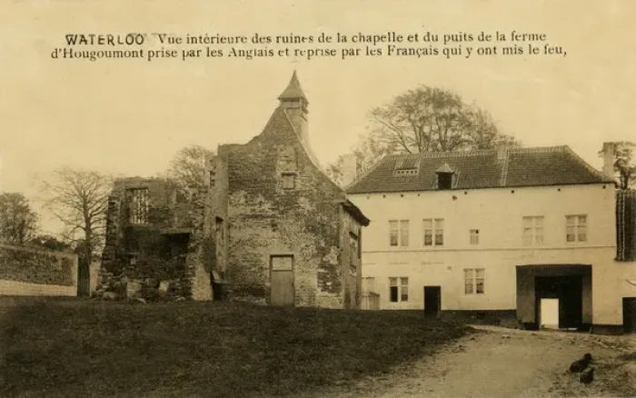 Framed Print : Waterloo, Belgium - Hougoumont farmhouse Framed Print : Waterloo, Belgium - Hougoumont farmhouse