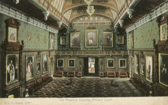 Framed Print : Waterloo Chamber, Windsor Castle Framed Print : Waterloo Chamber, Windsor Castle