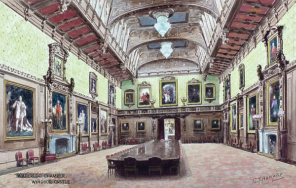 Waterloo Chamber, Windsor Castle, Berkshire