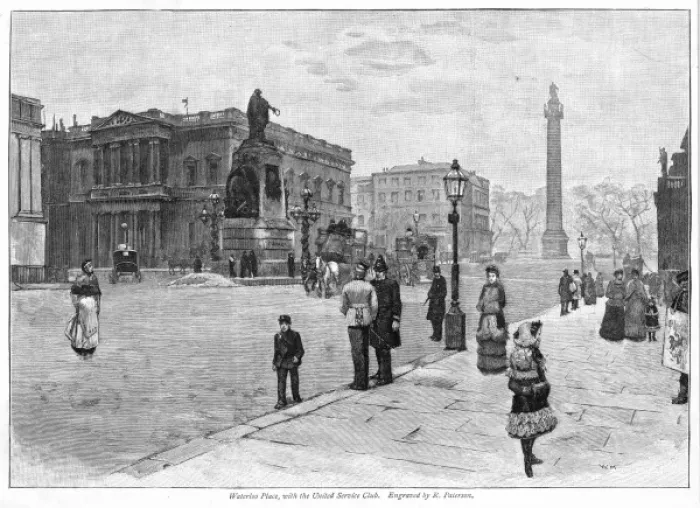 Framed Print : Waterloo Place Framed Print : Waterloo Place