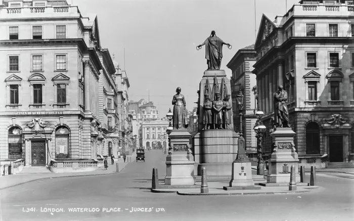 Framed Print : Waterloo Place, London - Judges Ltd Framed Print : Waterloo Place, London - Judges Ltd