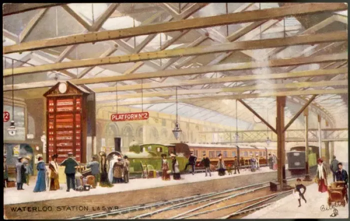 Framed Print : Waterloo Station Framed Print : Waterloo Station