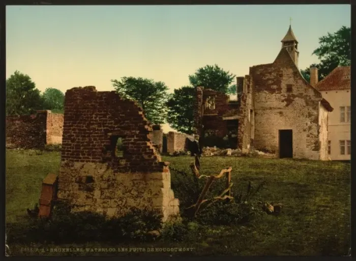 Framed Print : Waterloo, the wells of Hougoumont, Belgium Framed Print : Waterloo, the wells of Hougoumont, Belgium