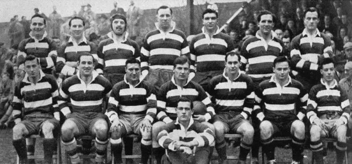 Framed Print : Waterloo XV, 1950 - rugby Framed Print : Waterloo XV, 1950 - rugby