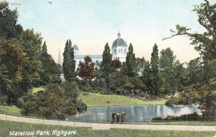 Framed Print : Waterlow Park, Highgate, North London Framed Print : Waterlow Park, Highgate, North London