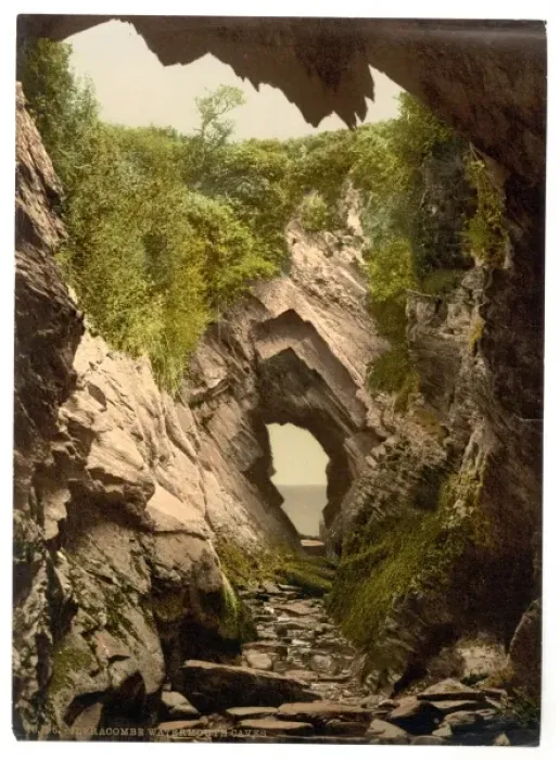 Framed Print : Watermouth caves, Ilfracombe, England Framed Print : Watermouth caves, Ilfracombe, England