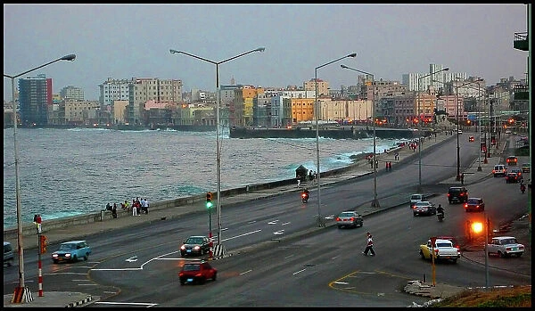 Waterside view of Havana, Cuba