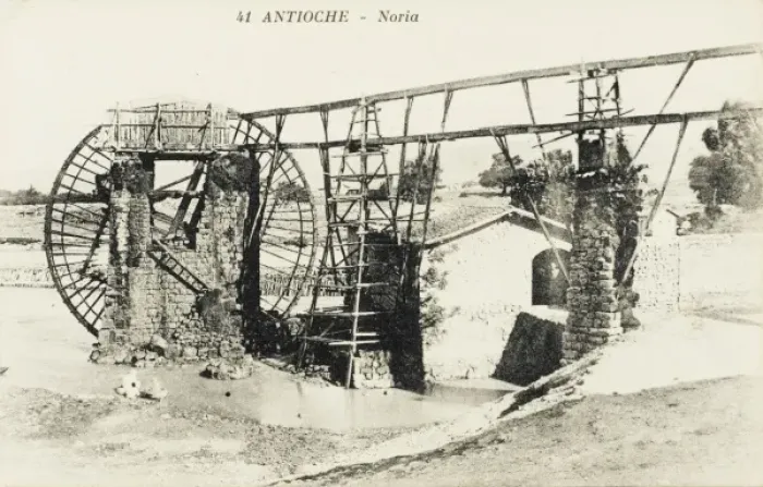 Framed Print : Waterwheel at Antioch Framed Print : Waterwheel at Antioch