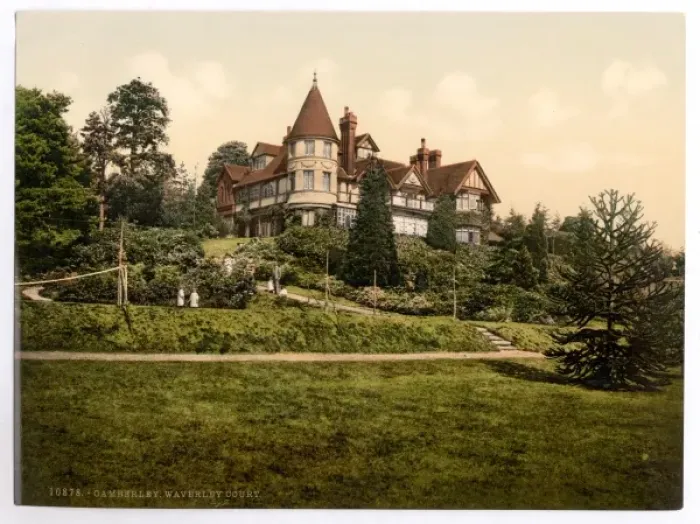 Framed Print : Waverly Court, Camberley, England Framed Print : Waverly Court, Camberley, England
