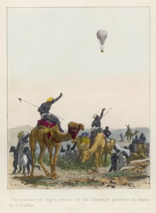 Framed Print : Waving to Balloon / Africa Framed Print : Waving to Balloon / Africa