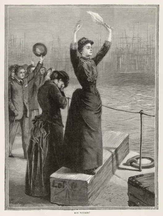 Framed Print : Waving Goodbye