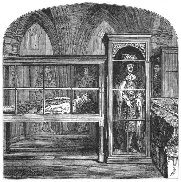 Framed Print : Wax figures in the Abbey Framed Print : Wax figures in the Abbey
