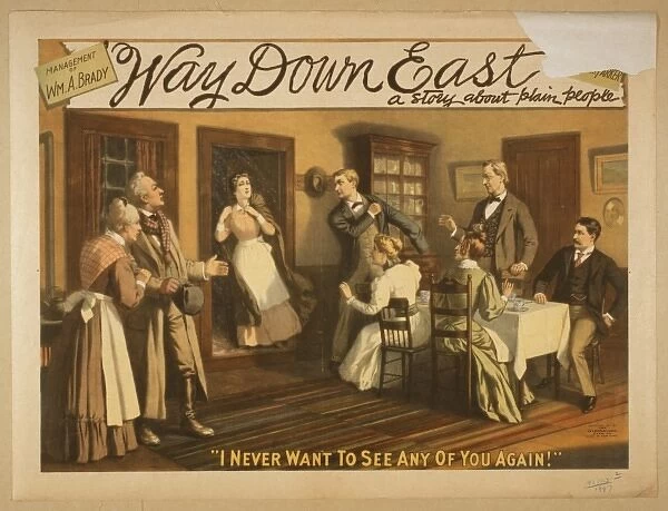 Way down East a story about plain people