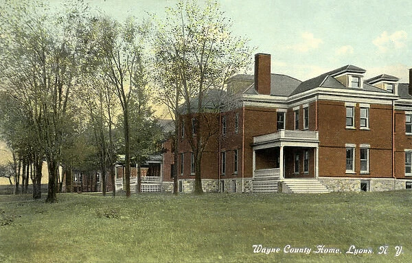 Wayne County Home, Lyons, New York