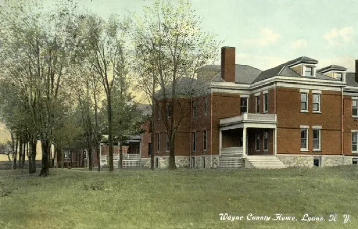 Framed Print : Wayne County Home, Lyons, New York Framed Print : Wayne County Home, Lyons, New York