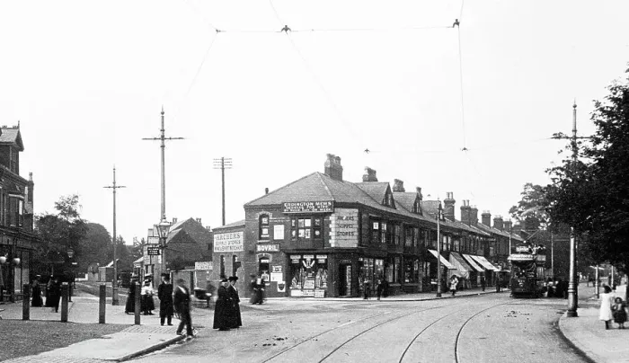 Framed Print : Six Ways, Erdington, Birmingham early 1900's Framed Print : Six Ways, Erdington, Birmingham early 1900's