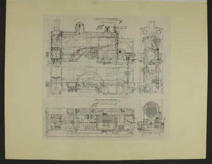 Framed Print : Webbs passenger engine Framed Print : Webbs passenger engine