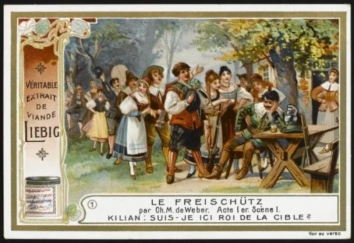 Framed Print : Weber / Freischutz / Liebig1 Framed Print : Weber / Freischutz / Liebig1