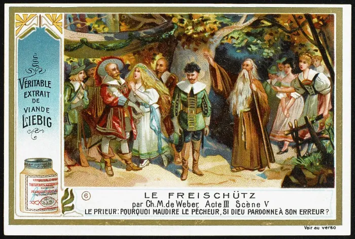 Framed Print : WEBER / FREISCHUTZ / LIEBIG6 Framed Print : WEBER / FREISCHUTZ / LIEBIG6
