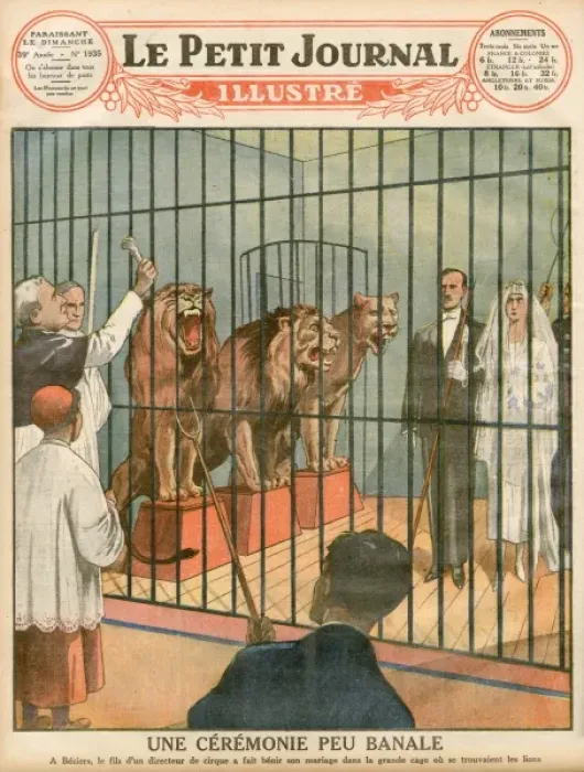 Framed Print : Wed in Lions Cage Framed Print : Wed in Lions Cage