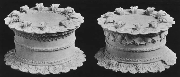 Framed Print : Wedding Cakes with Gum Paste Molding Framed Print : Wedding Cakes with Gum Paste Molding