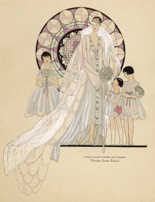 Framed Print : Wedding Dress 1926 Framed Print : Wedding Dress 1926