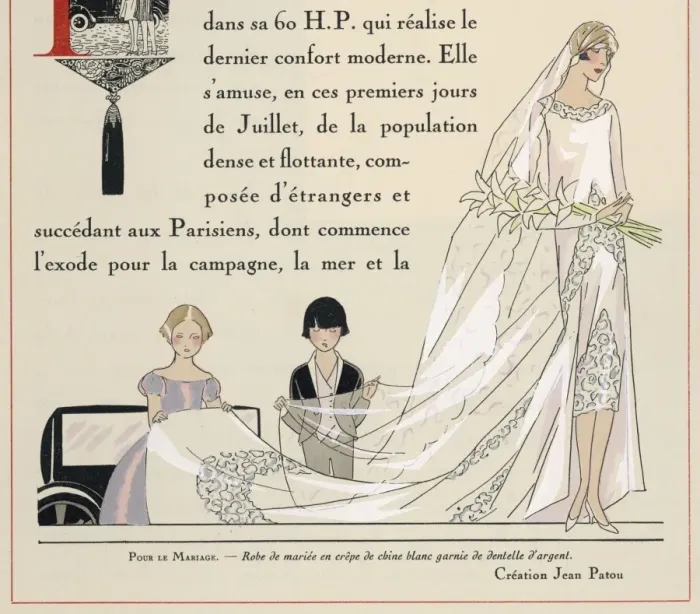Framed Print : Wedding Dress 1926 Framed Print : Wedding Dress 1926