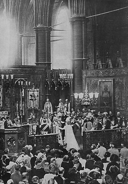 Wedding of Duke of York and Lady Elizabeth Bowes-Lyon