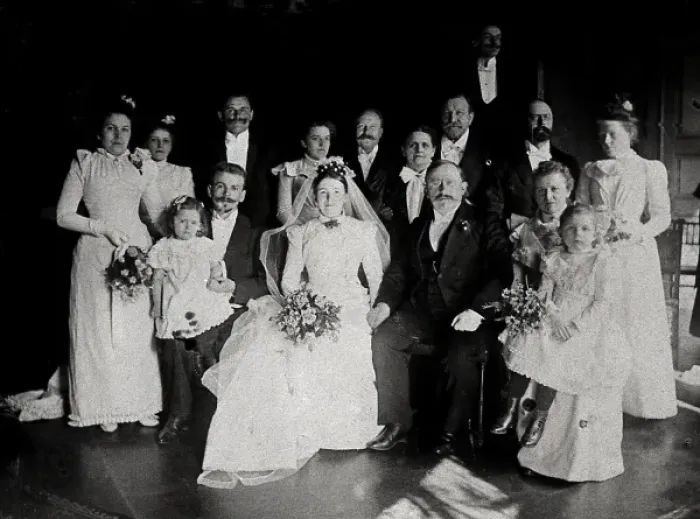 Framed Print : A wedding party in Mecklenburg, Germany Framed Print : A wedding party in Mecklenburg, Germany