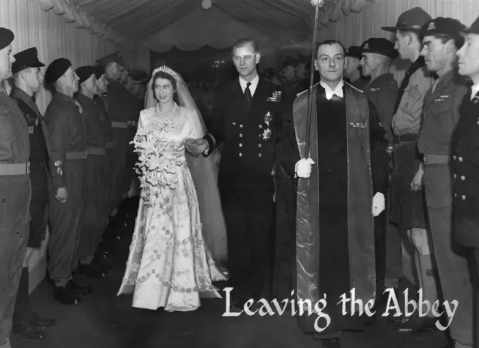 Framed Print : Wedding of Princess Elizabeth and Prince Philip Framed Print : Wedding of Princess Elizabeth and Prince Philip