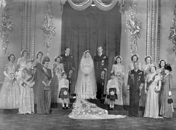 Framed Print : Wedding of Princess Elizabeth and Prince Philip Framed Print : Wedding of Princess Elizabeth and Prince Philip