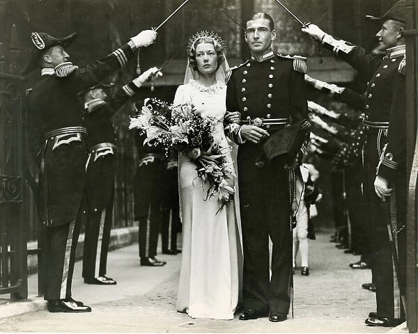 Wedding of Rosamund Fisher and Lord Coleridge