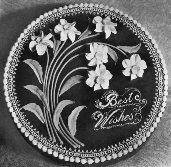 Framed Print : Wedding and Speciality Cakes. Narcissus Cake Framed Print : Wedding and Speciality Cakes. Narcissus Cake