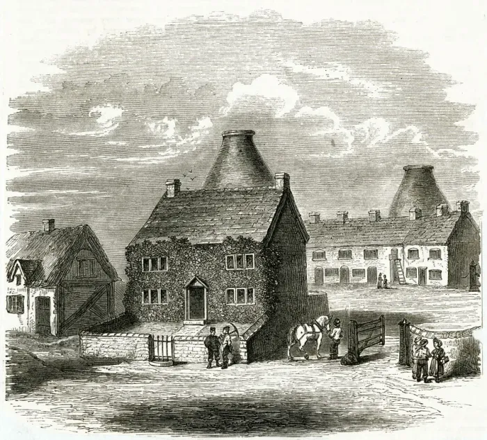 Framed Print : Wedgwoods manufactory in Burslem Framed Print : Wedgwoods manufactory in Burslem