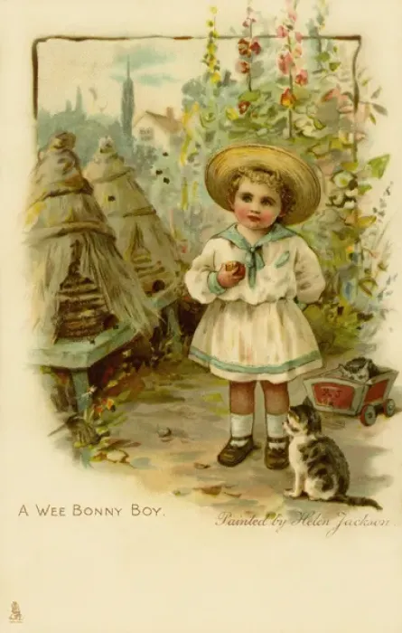 Framed Print : A wee bonnie boy Framed Print : A wee bonnie boy