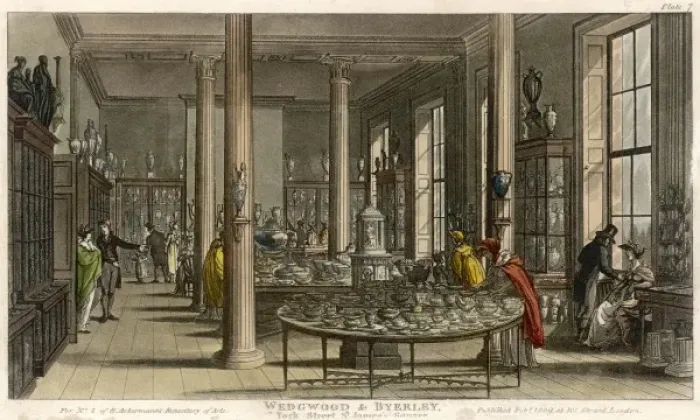Framed Print : Wegdwood & Byerley / 1809 Framed Print : Wegdwood & Byerley / 1809