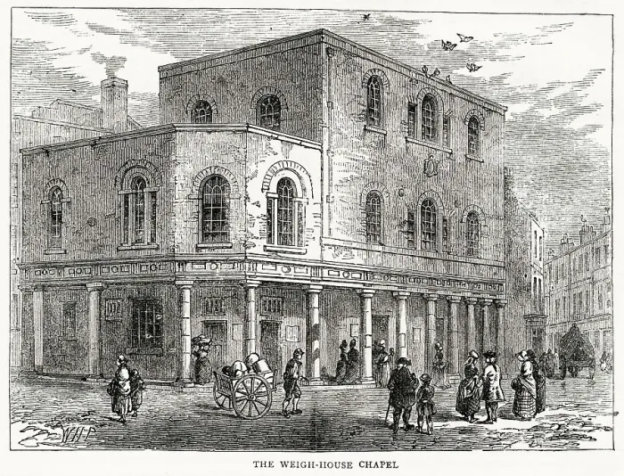 Framed Print : Weigh-house Chapel, London Framed Print : Weigh-house Chapel, London