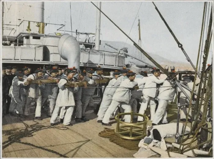 Framed Print : Weighing Anchor Framed Print : Weighing Anchor